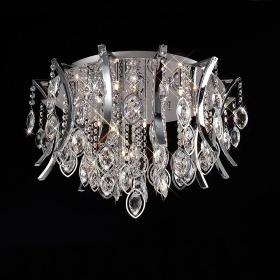 Mios Crystal Ceiling Lights Diyas Flush Crystal Fittings Mios Crystal Ceiling Lights Diyas Flush Crystal Fittings